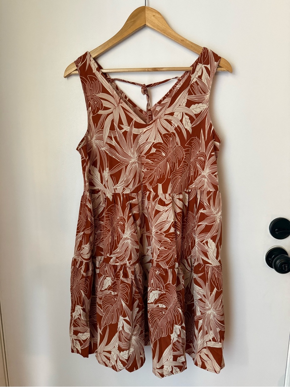 🍂 Women's Floral Print Dress – Size Medium 🍂